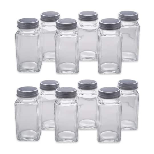 DII&#xAE; Spice Jars with Chalkboard Labels, 12ct.